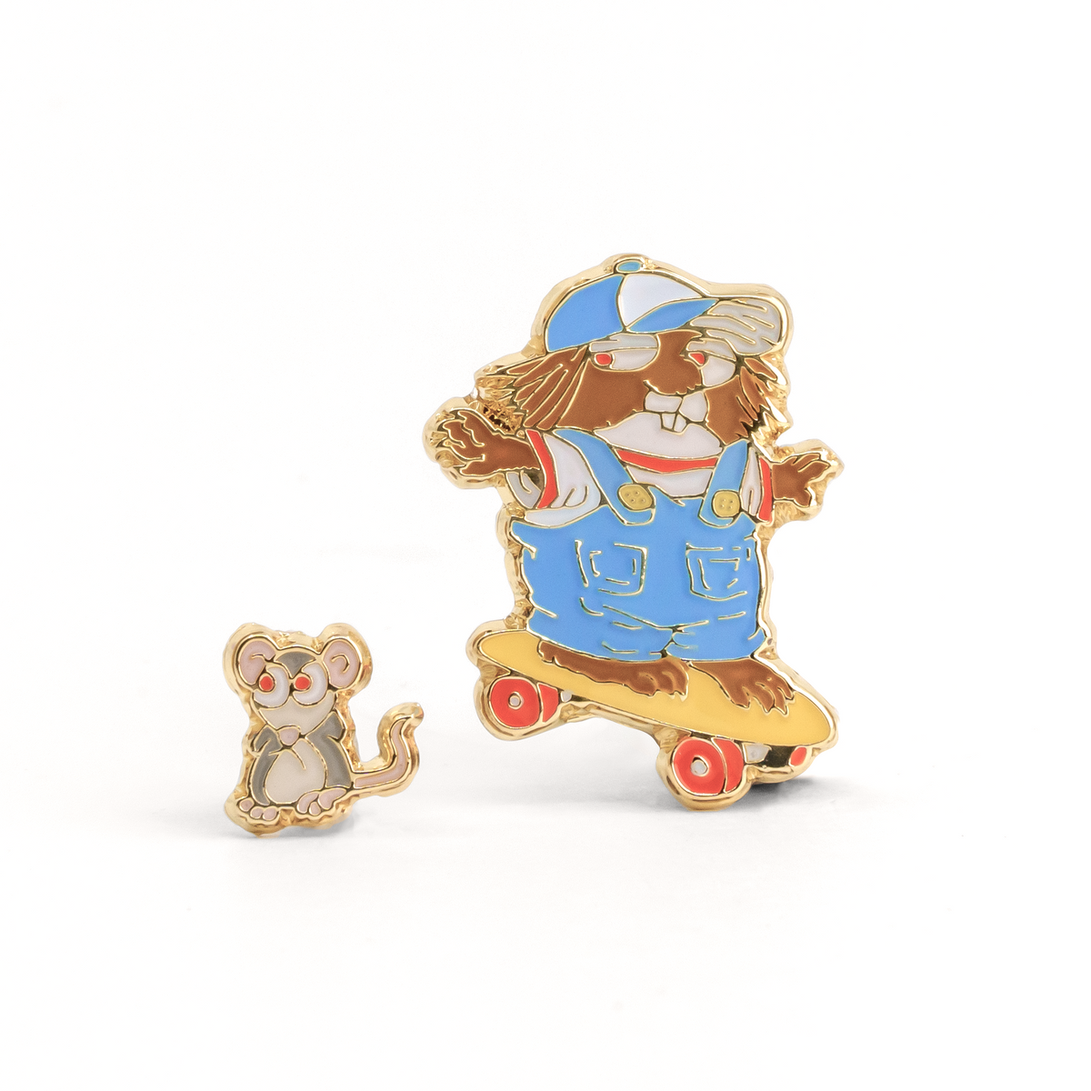 Little Critter and Mouse enamel pin set – PSA Press